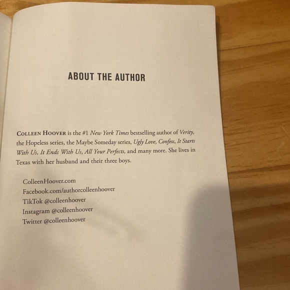 Too Late By Colleen Hoover - Picture 3 of 3